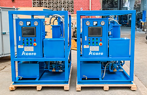 Центробежный маслоочиститель DCS-30 (3000 л/ч) продается в Великобританию.