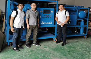 Продажа установки очистки трансформаторного масла dvtp-80 (4800 л / ч) на Филиппинах