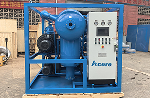 Продажа в Узбекистан установки для обработки трансформаторного масла DVTP300 (300 л/мин) и вакуумной насосной системы VPS2000.